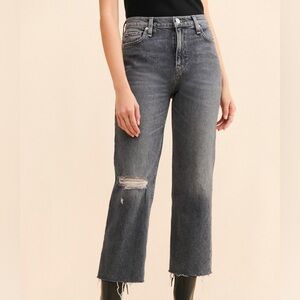 ✨ Hudson Remi Straight Crop Jeans | Black Wash | Women’s 32